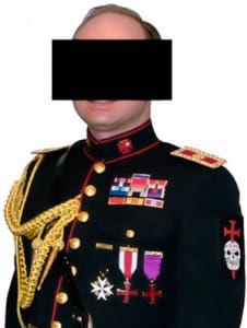 ABB i sin hjemmelagede fantasiuniform.