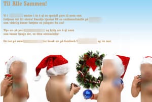 Slik reklamerer firmaet for babysvømming.