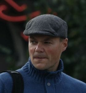 Jan Holthe, her fotografert på en demonstrasjon i regi av SIAN i 2012.