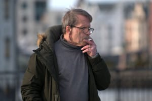 Det var umulig for Vepsens utsendte å høre Kaspar Birkelands tale.